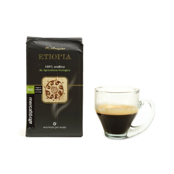 Immagine di CAFFÈ 100% ARABICA MONORIGINE ETIOPIA BIO MOKA 250g