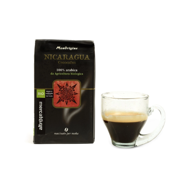 Immagine di CAFFÈ 100% ARABICA MACINATO MOKA MONORIGINE NICARAGUA BIO  250g