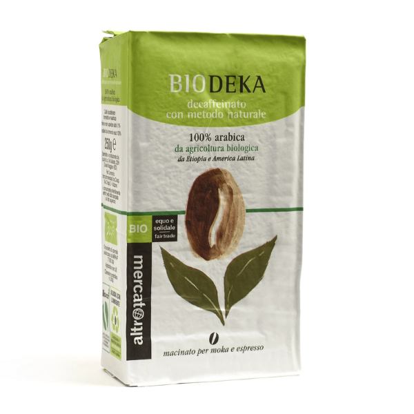 Immagine di BIODEKA 100% ARABICA DECAFFEINATO MACINATO BIO 250g