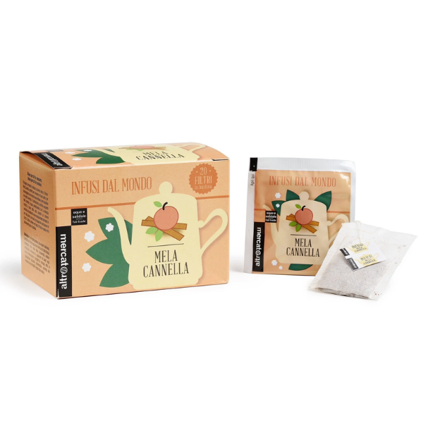 Immagine di INFUSO MELA CANNELLA 20 filtri 50 g