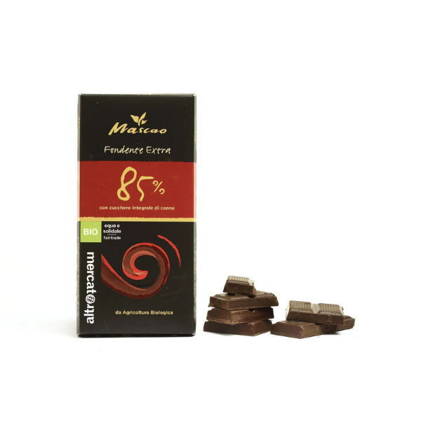 Immagine di CIOCCOLATO MASCAO FONDENTE EXTRA 85%  BIO 100 g